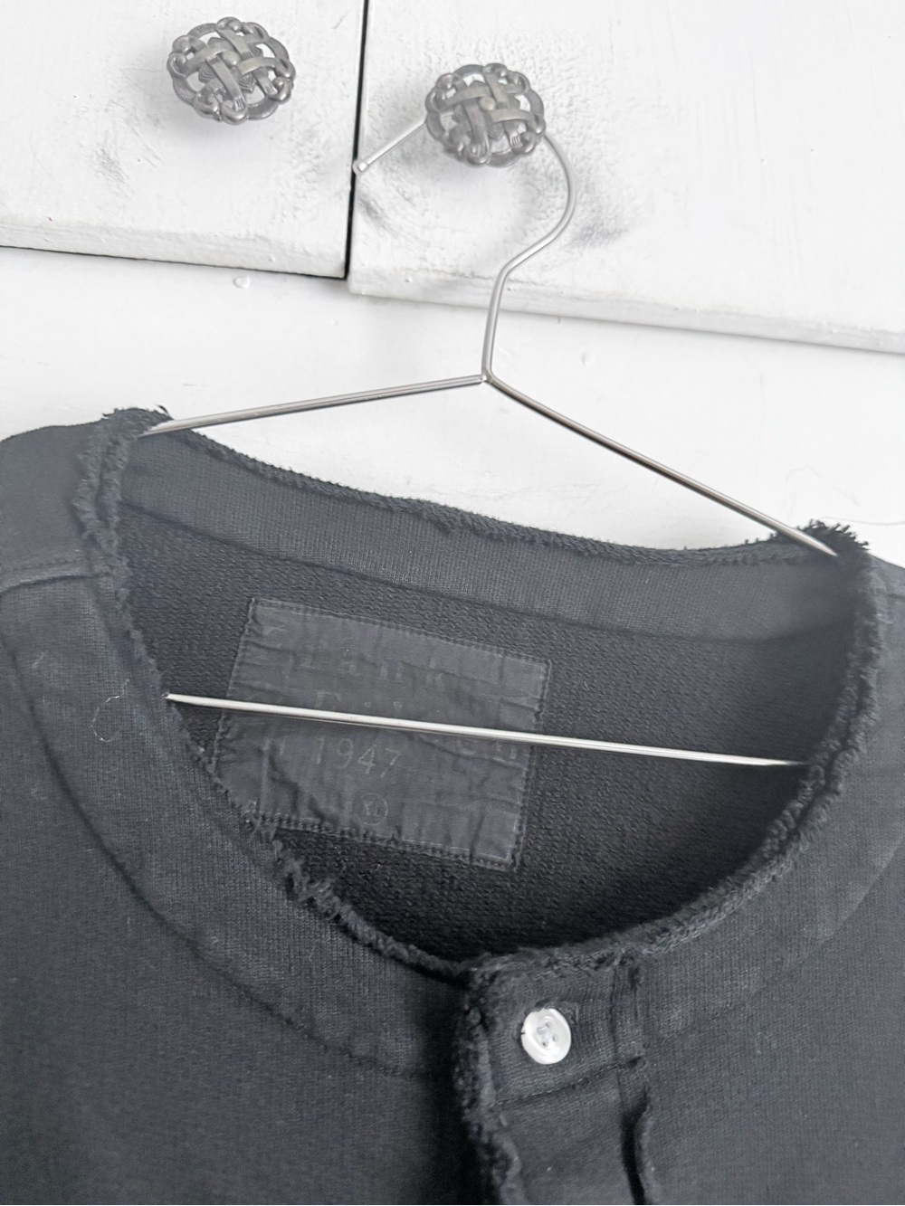 Frank & Eileen Jackie Button Front Cardigan - Black - Picture 2 of 6